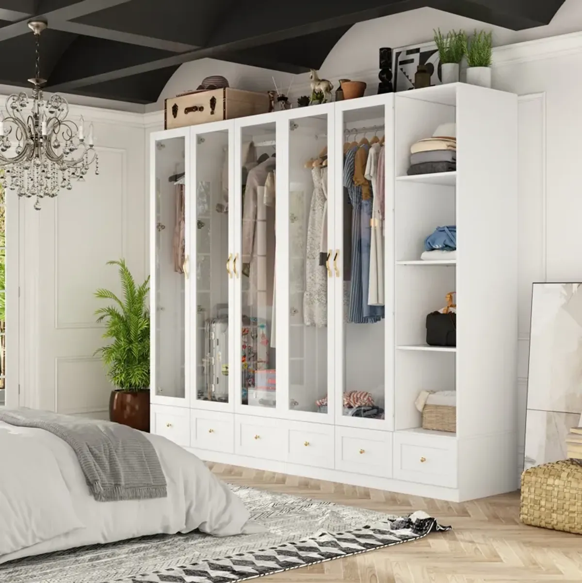 Modular Closet System Wardrobe Units Armoires Home Organization