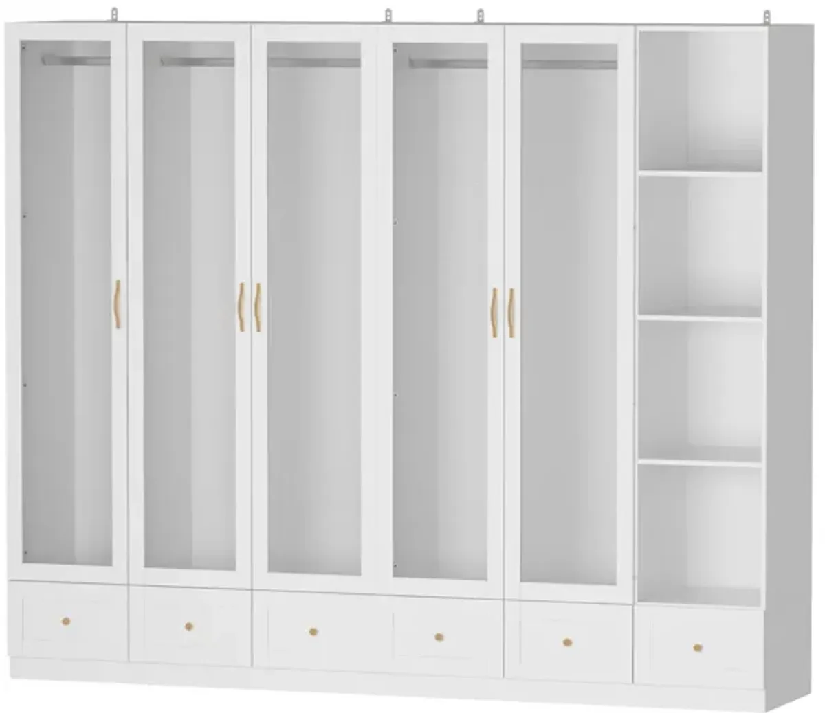 Modular Closet System Wardrobe Units Armoires Home Organization