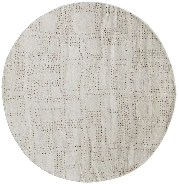 Truxel T6040 Natural 8' x 8'Round Round Rug By Thom Filcia