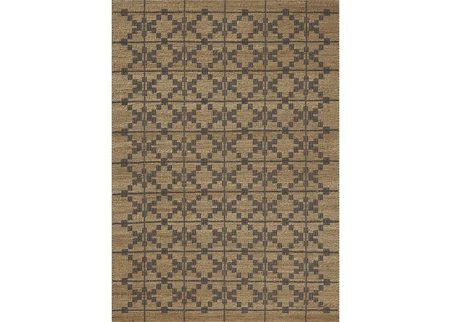 Judy JUD-05 Natural / Graphite 8''6" x 11''6" Rug by Chris Loves Julia