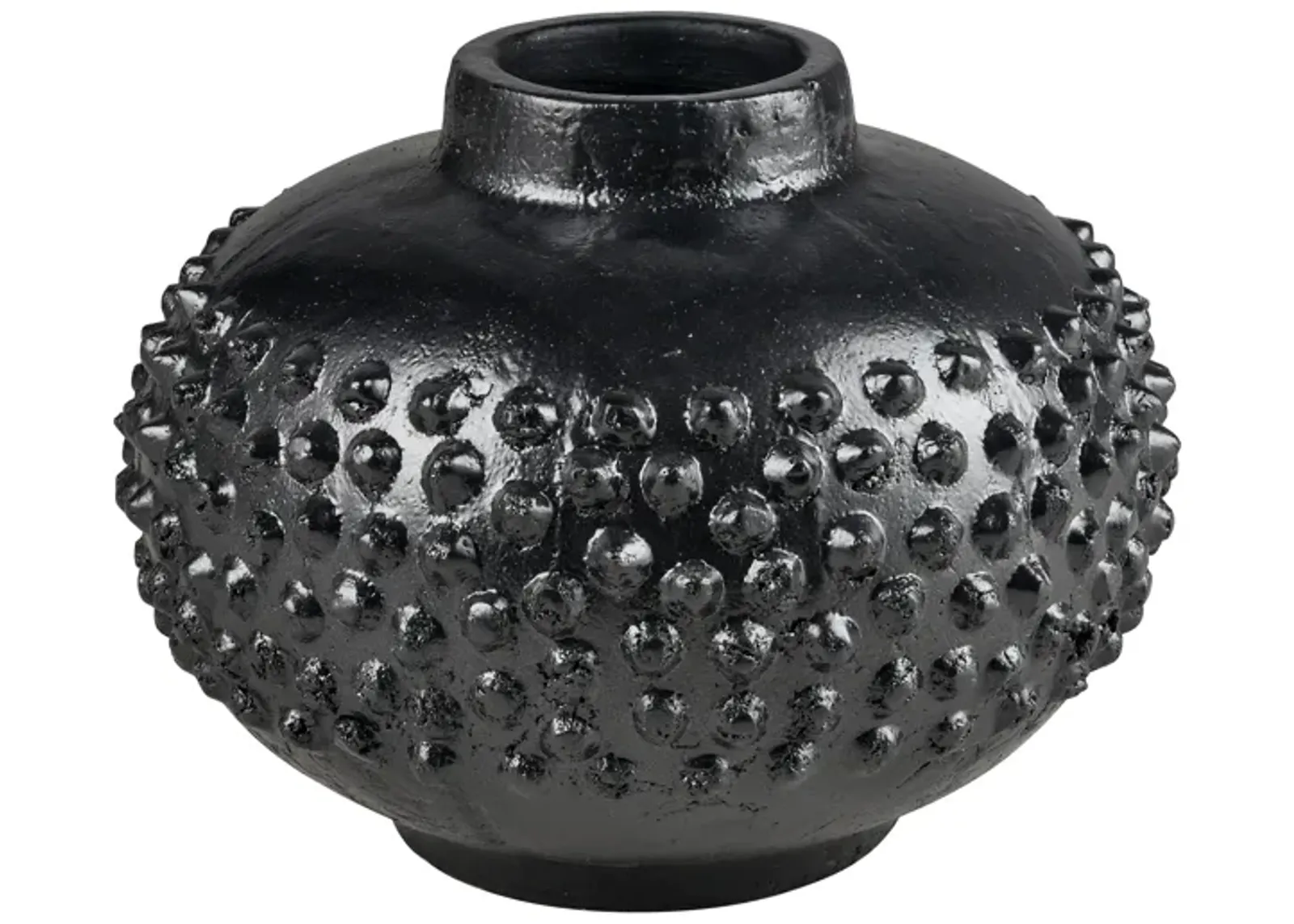 Dorus Medium Black Vase