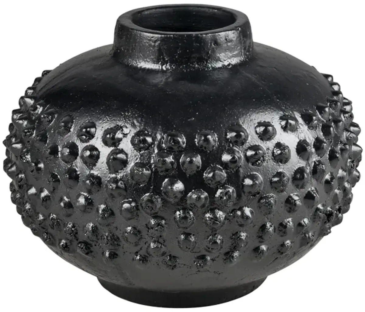 Dorus Medium Black Vase