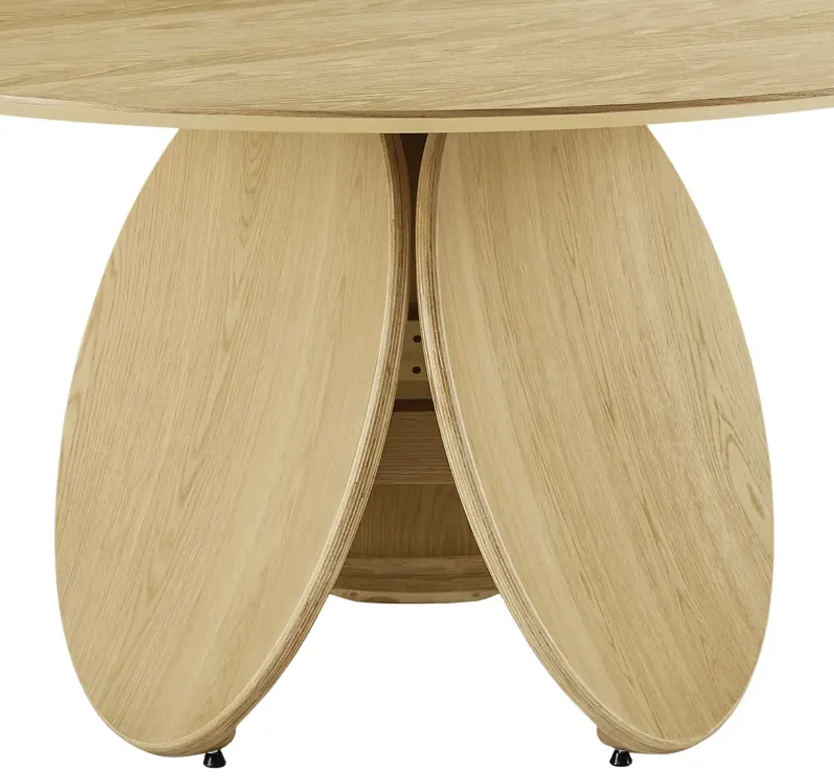 Emil Oak Round Dining Table