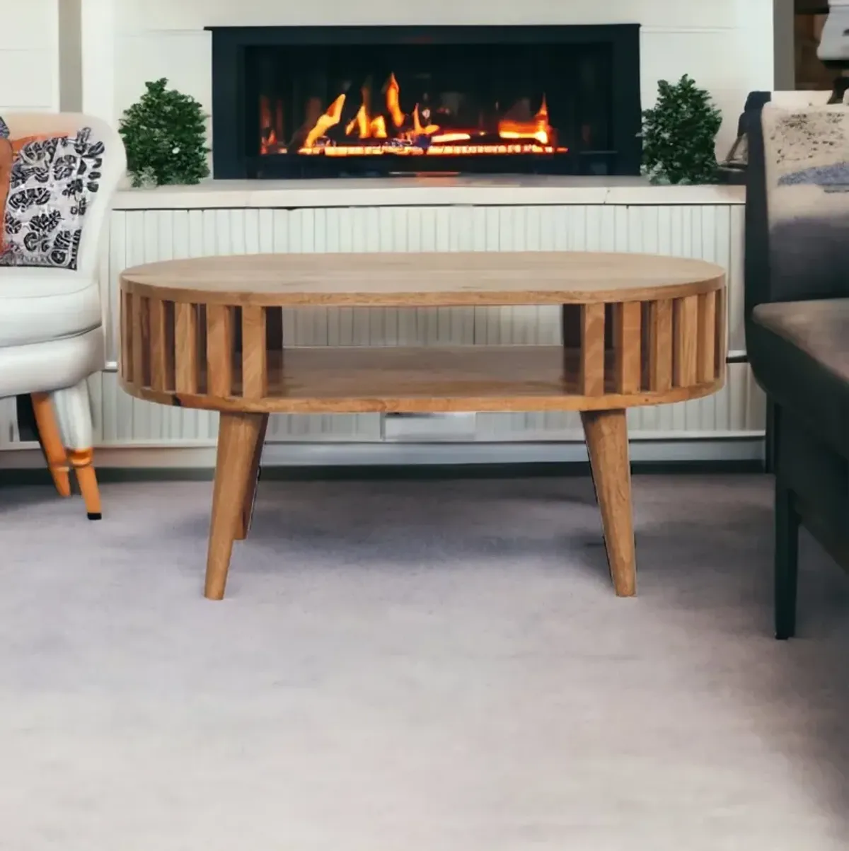 Ariella  Solid Wood Coffee Table