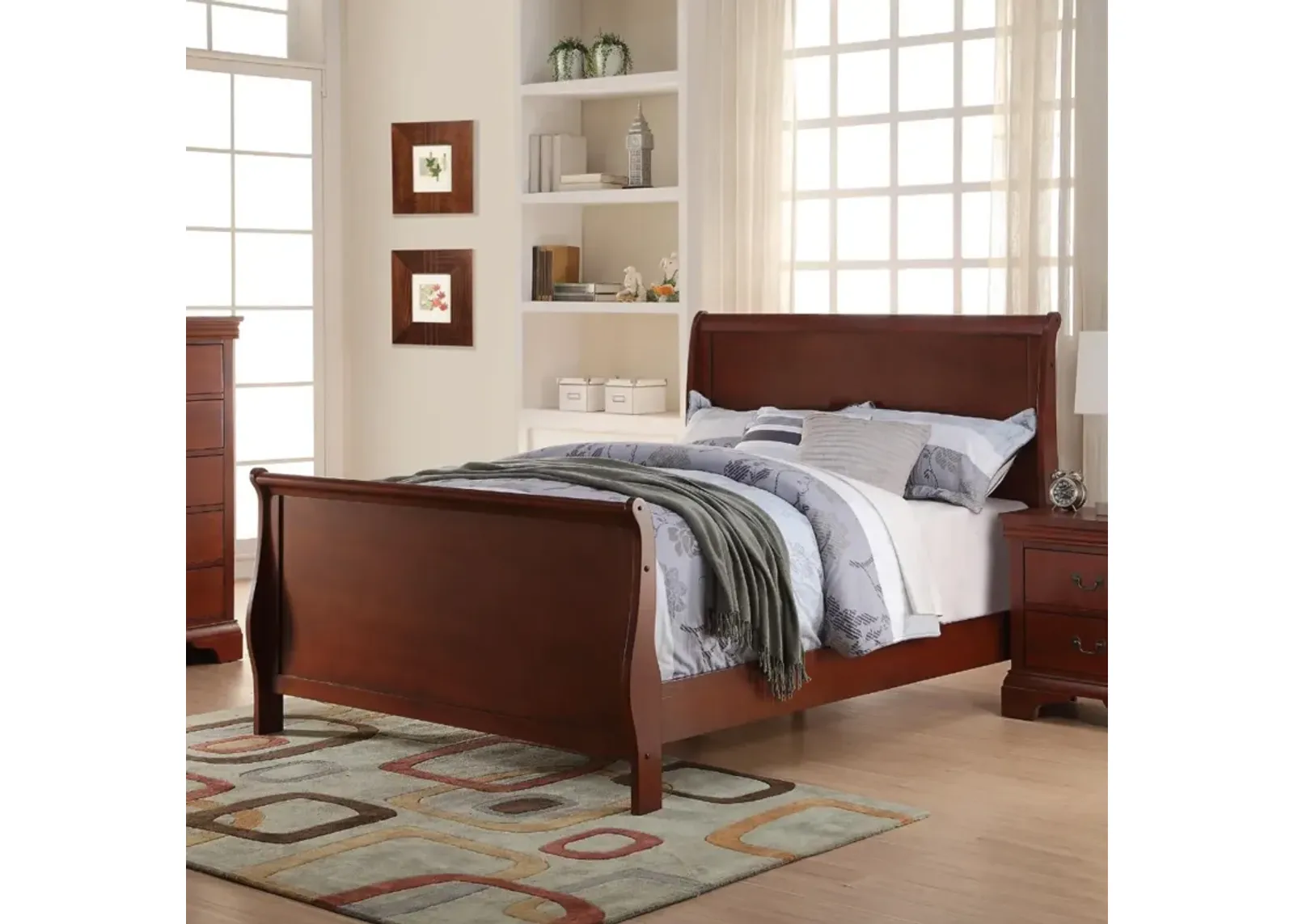 Magnificent Twin Bed,Cherry