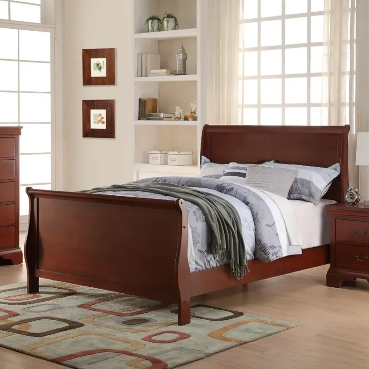 Magnificent Twin Bed,Cherry