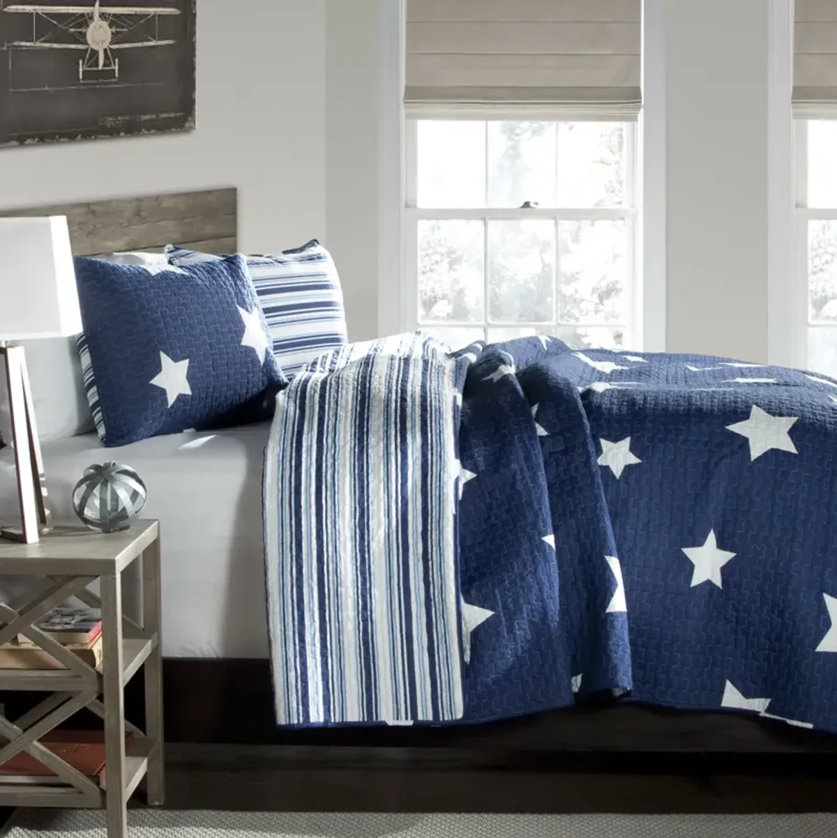 Star Quilt 2Pc Set