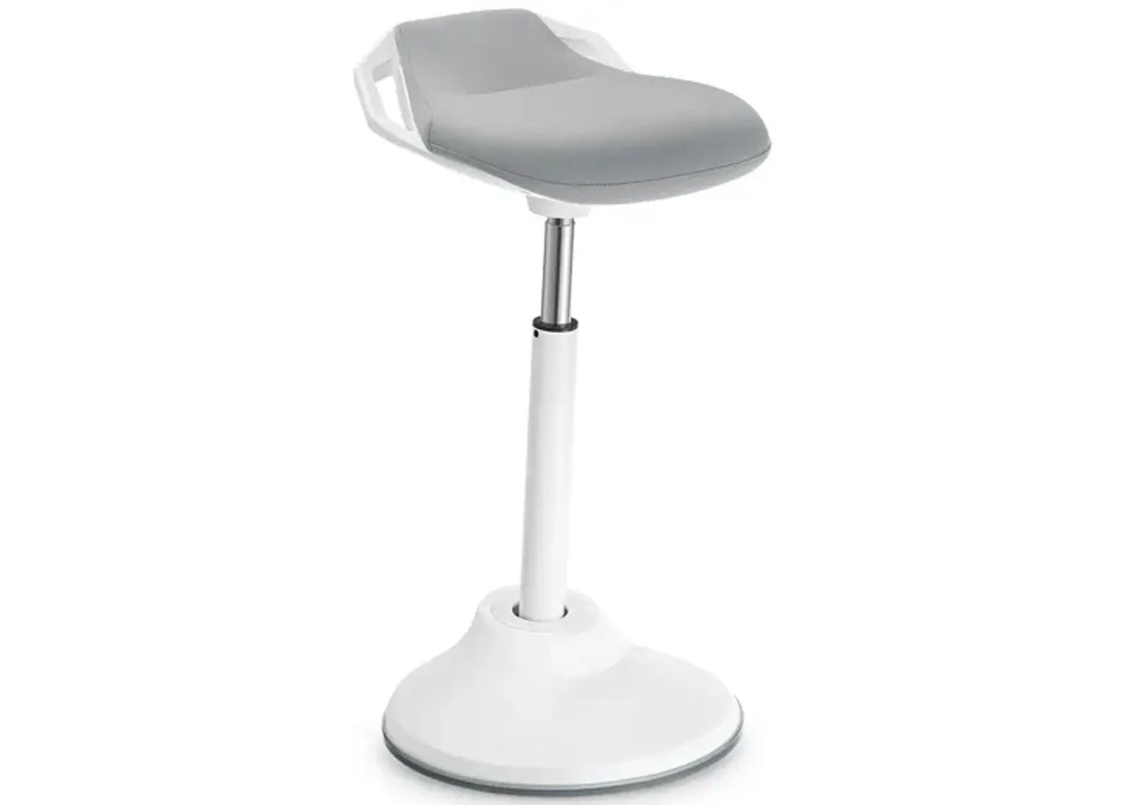 Ergonomic Standing Stool with Adjustable Height (24.8"-34.6") - Swivel Chair with Anti-Slip Pad