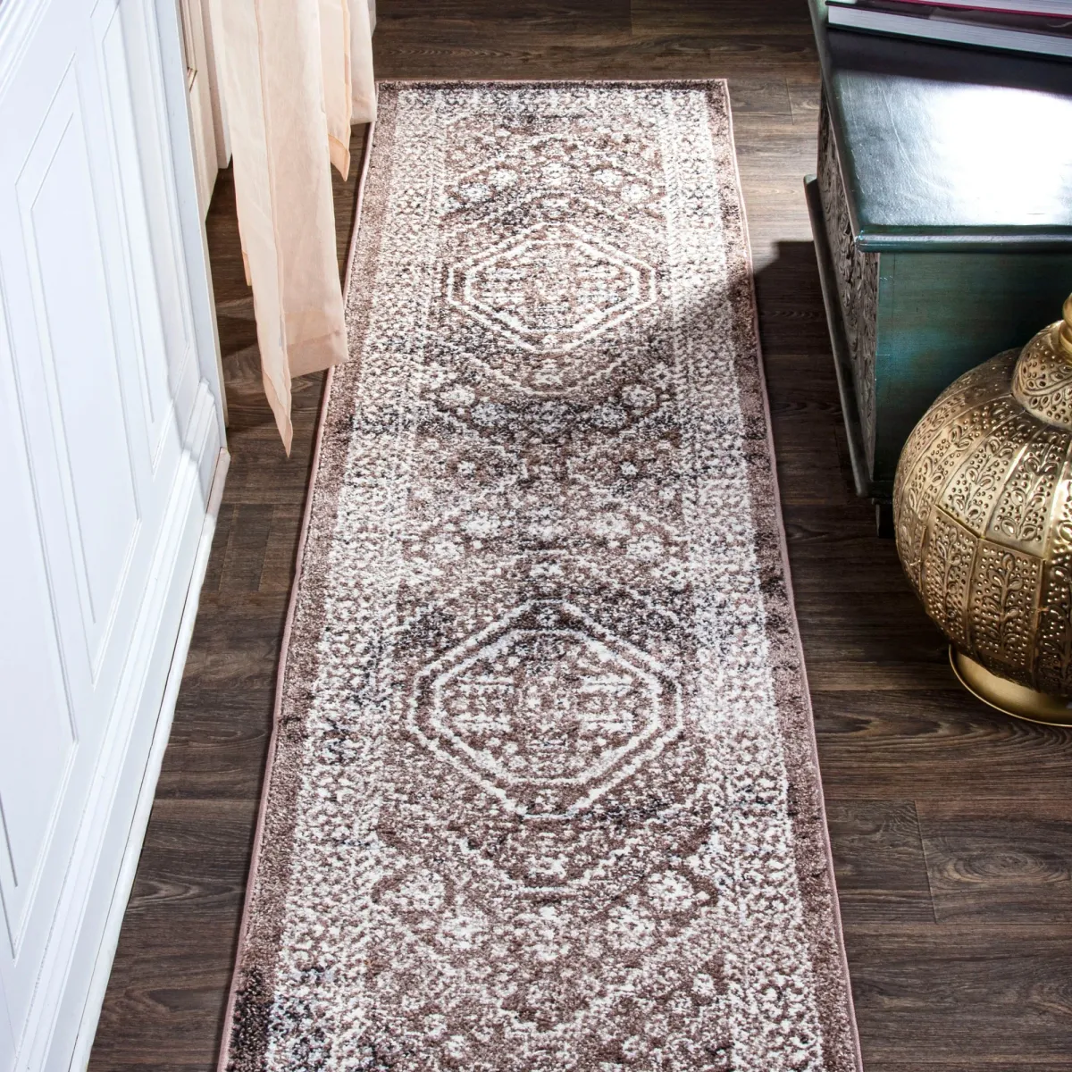 Boho Cottage Medallion Area Rug