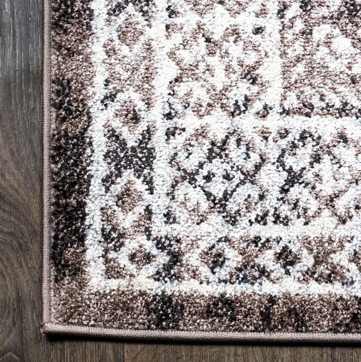 Boho Cottage Medallion Area Rug