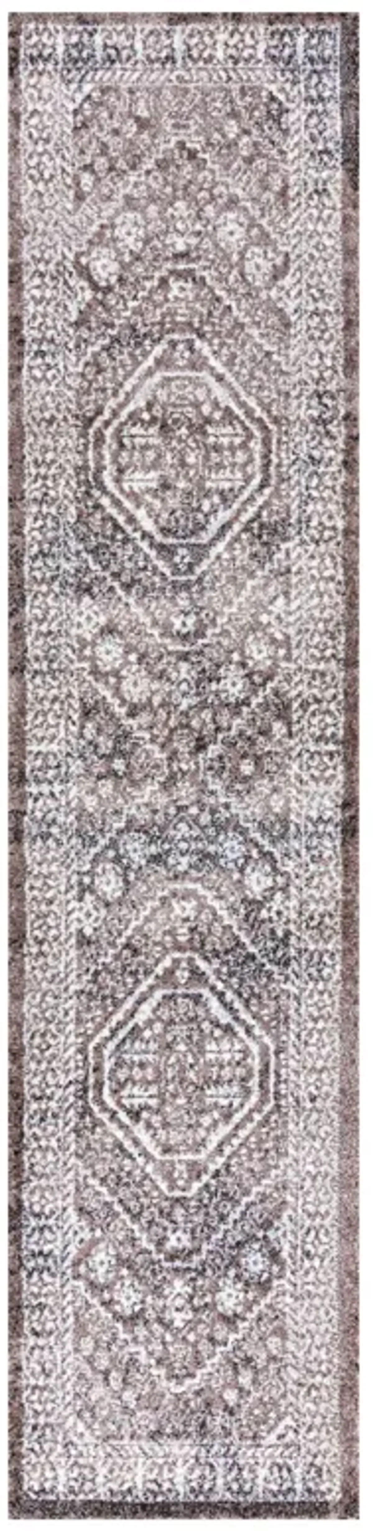 Boho Cottage Medallion Area Rug