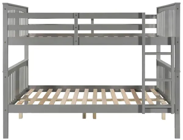 Merax Full over Full Bunk Bed with Ladder