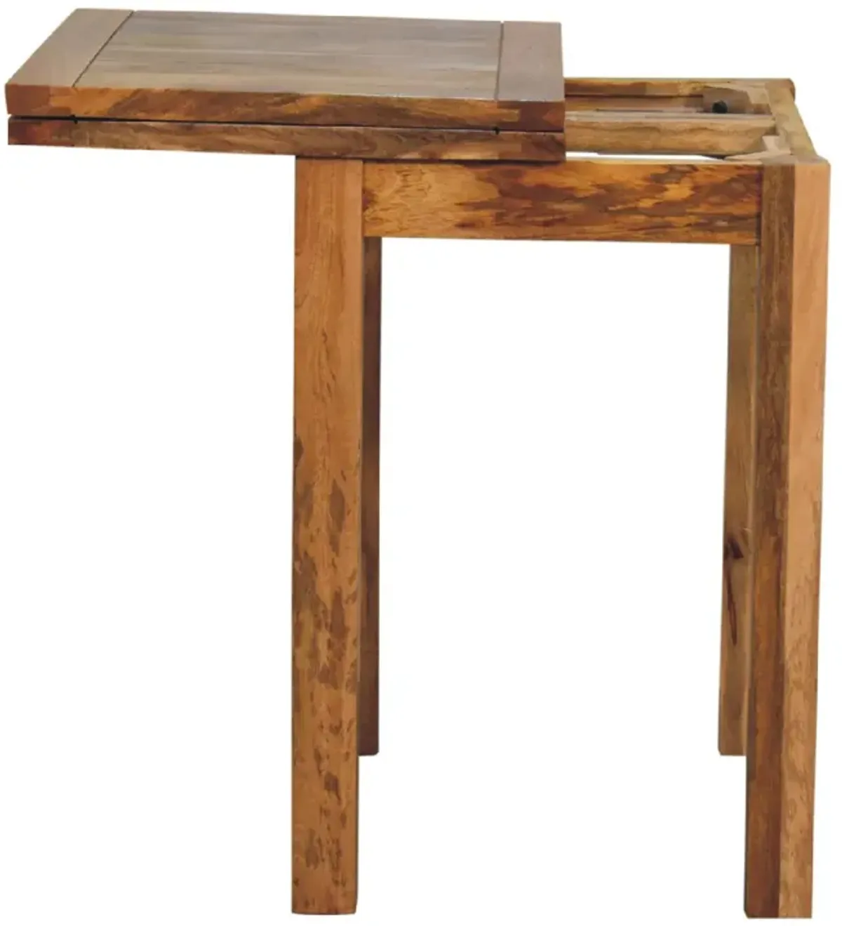 Mini Oak-ish Soild Wood Butterfly Dining Table