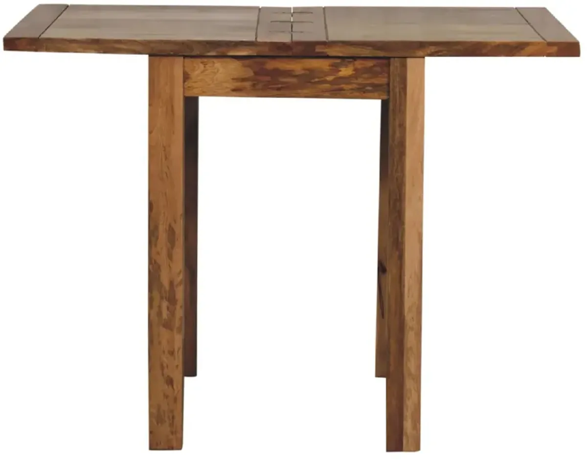 Mini Oak-ish Soild Wood Butterfly Dining Table