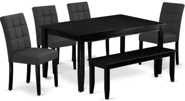 6 Piece Dinner Table Set contain A Kitchen Table