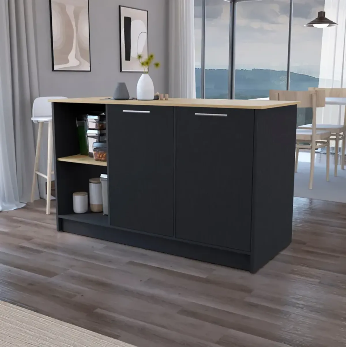 Mercury Kitchen Island