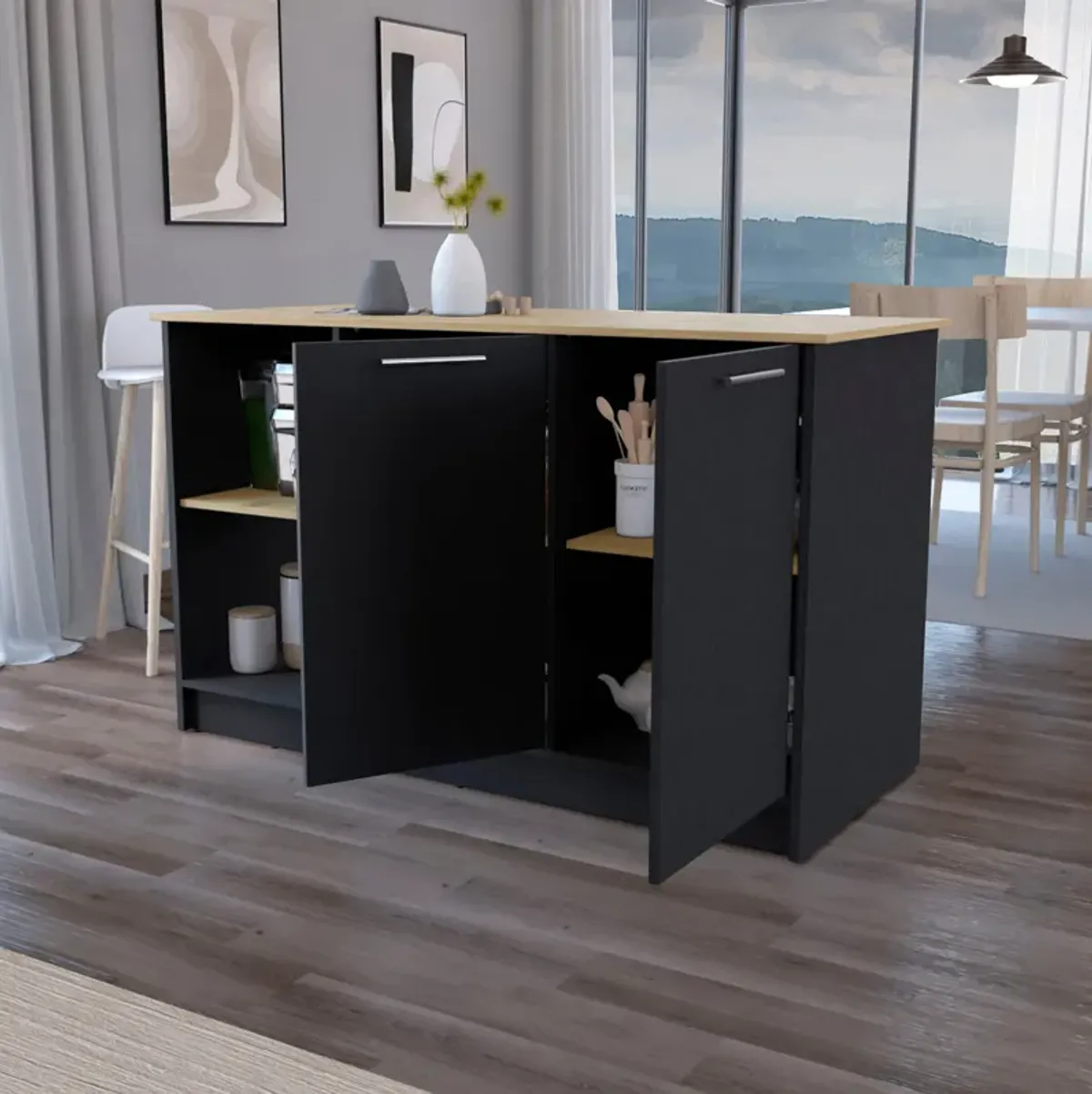 Mercury Kitchen Island