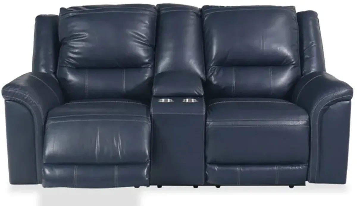 Trasimeno Power Reclining Loveseat with Console