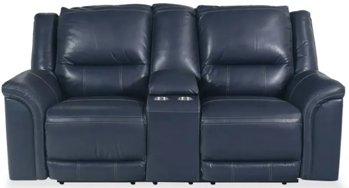Trasimeno Power Reclining Loveseat with Console