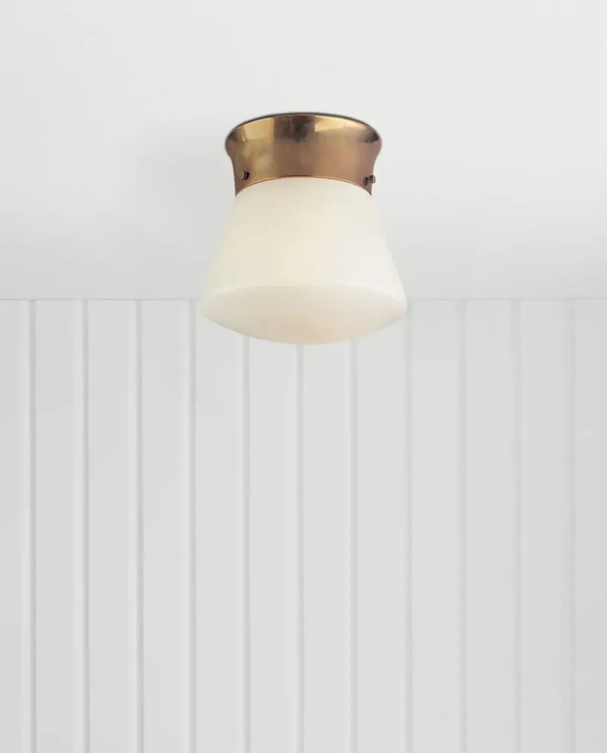 Perry Street Ceiling Light in Antique Brass