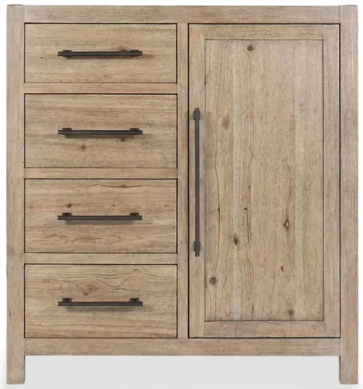 Vineyard Row 4-Drawer Door Chest