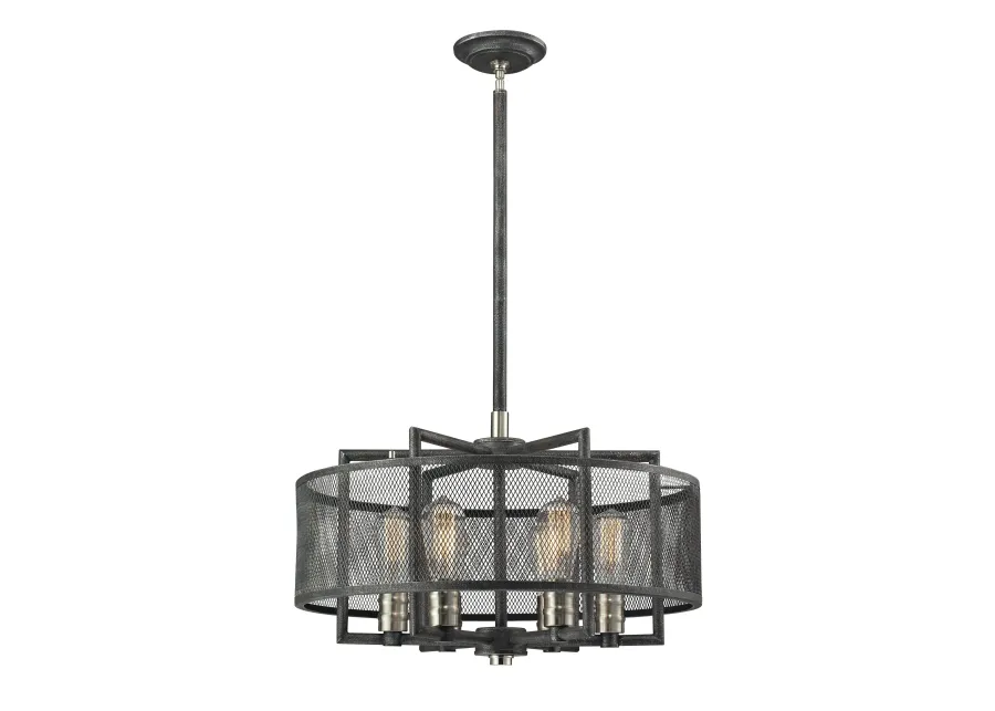 Slatington 22'' Wide 6-Light Chandelier