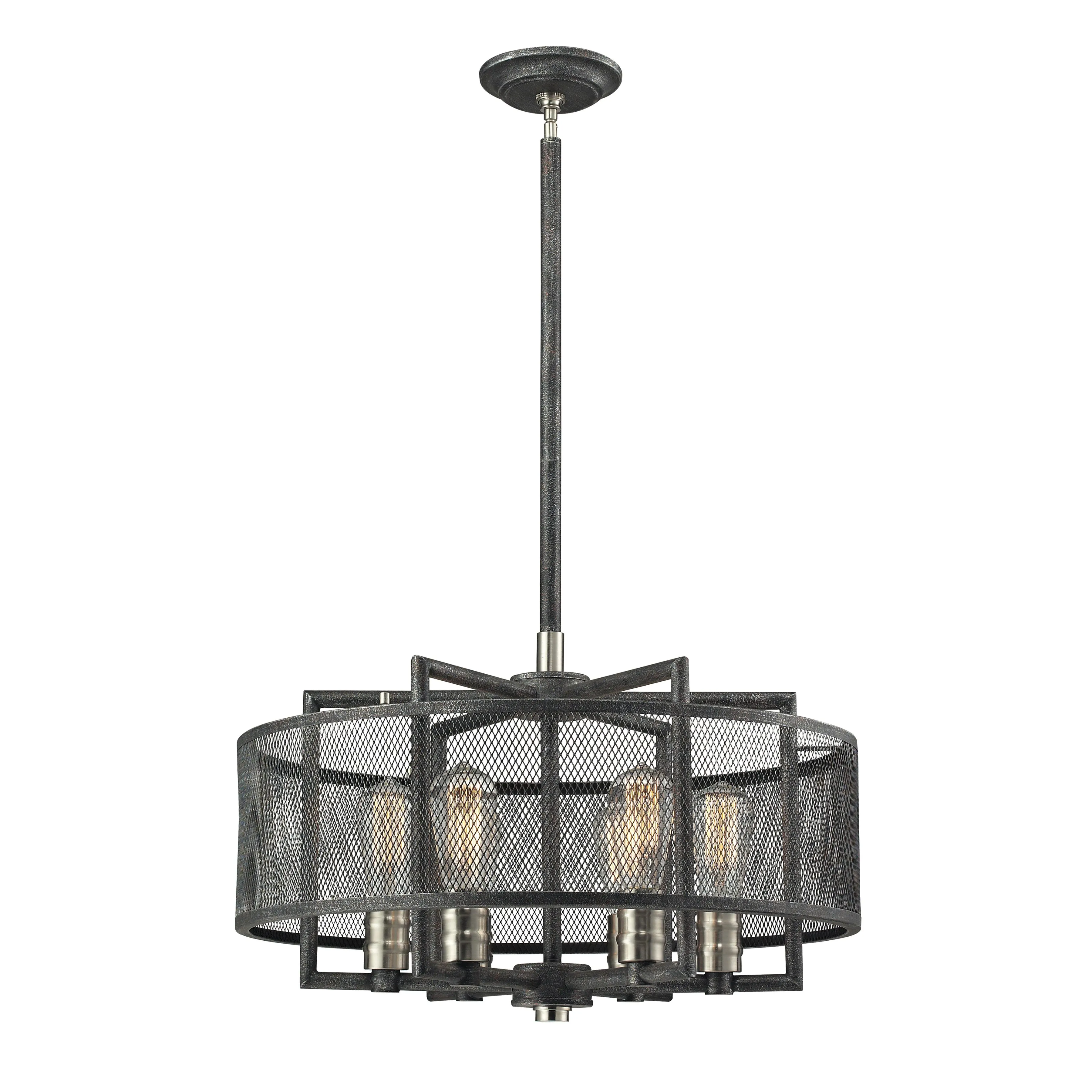 Slatington 22'' Wide 6-Light Chandelier