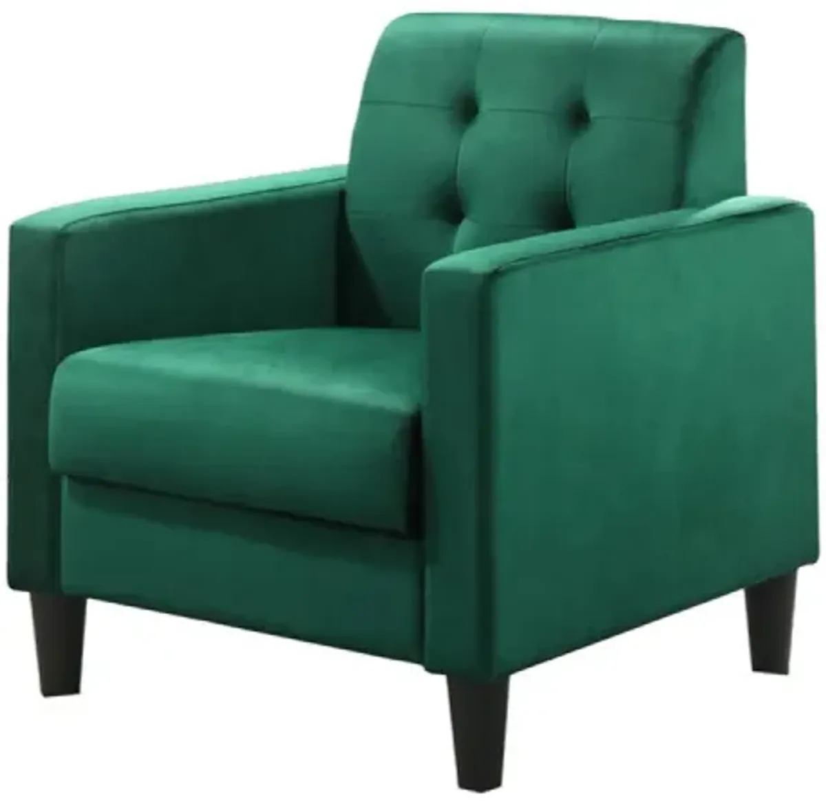 Hale Velvet Armchairs And End Table Living Room Set