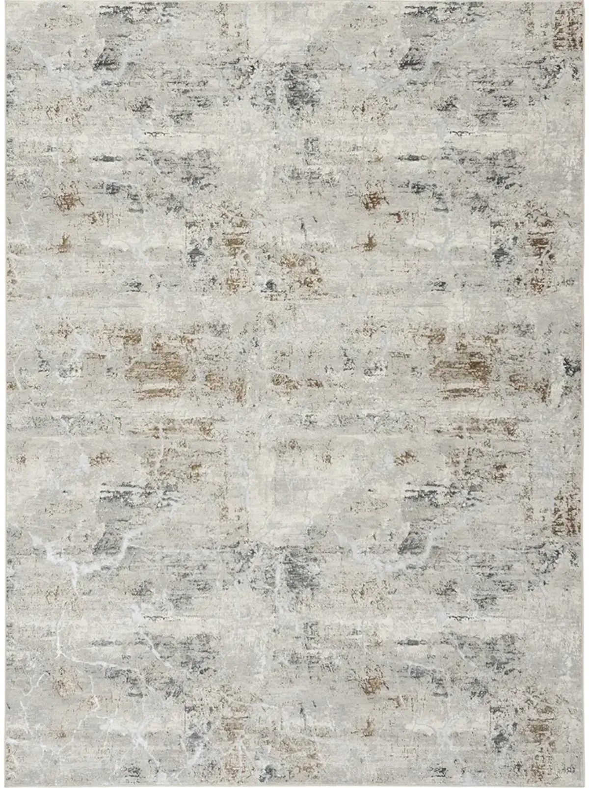 Glitz GLZ23 Gray/Multicolor 7'10" x 9'10" Rug