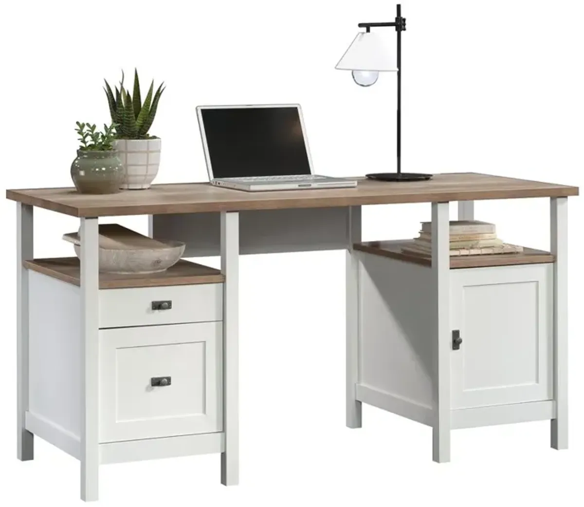 Sauder Cottage Road Desk Wh