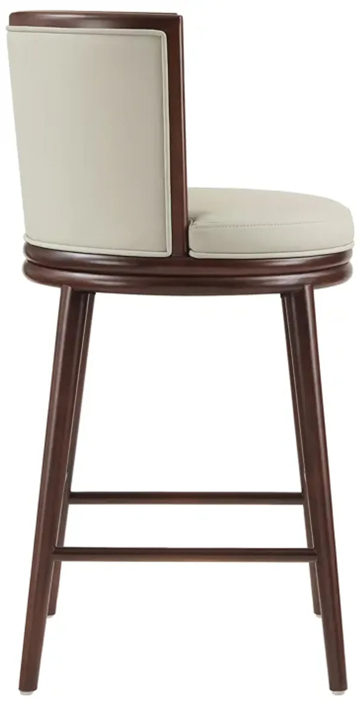 Evalyn Light Gray Bar Stools (Set of 2)
