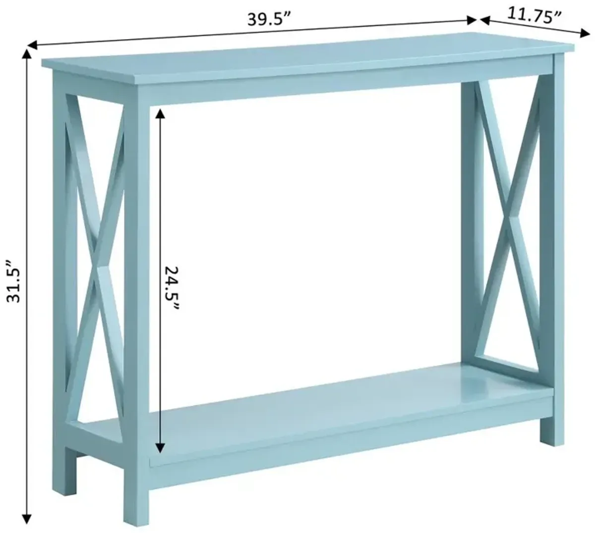 Convience Concept, Inc. Oxford Console Table with Shelf