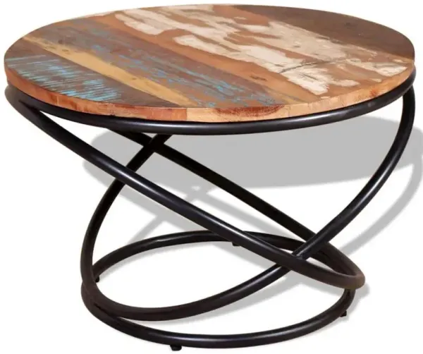 vidaXL Coffee Table Solid Reclaimed Wood