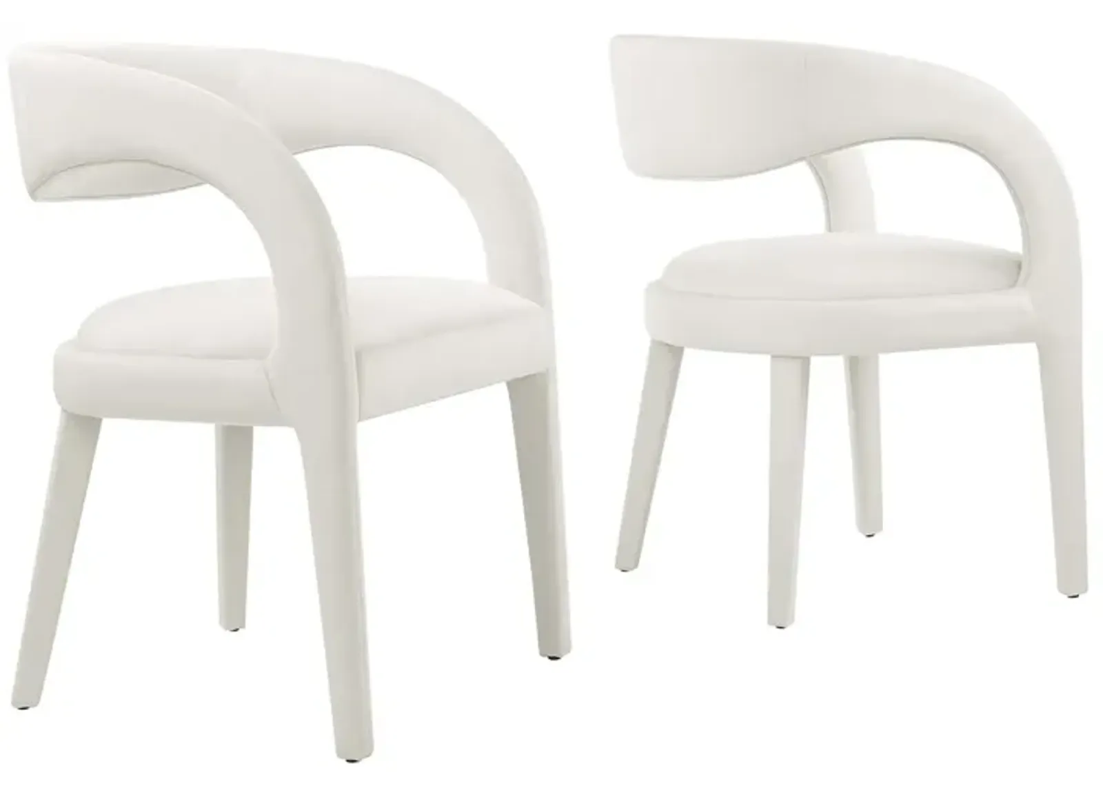 Pinnacle Performance Velvet Dining Chair Set of Two