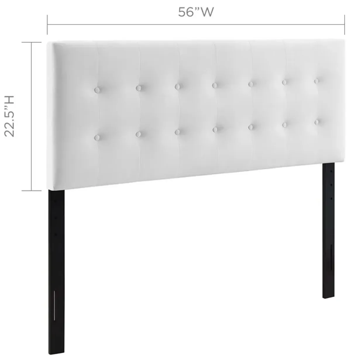 Modway - Emily Full Biscuit Tufted Performance Velvet Headboard