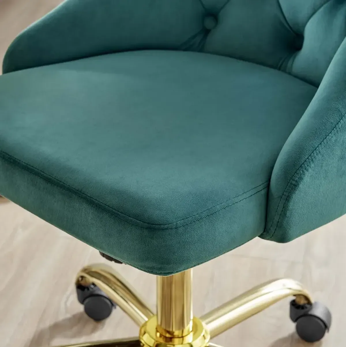 Modway Furniture - Distinct Tufted Swivel Performance Velvet Office Chair