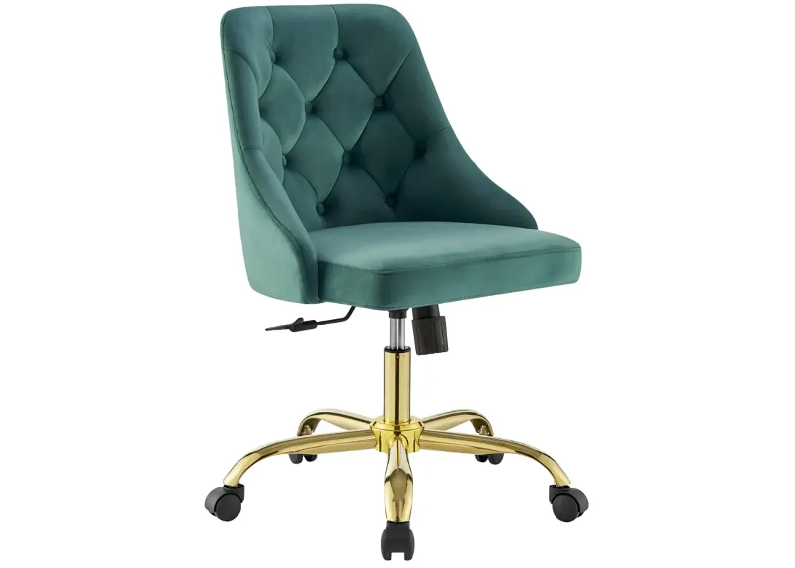 Modway Furniture - Distinct Tufted Swivel Performance Velvet Office Chair