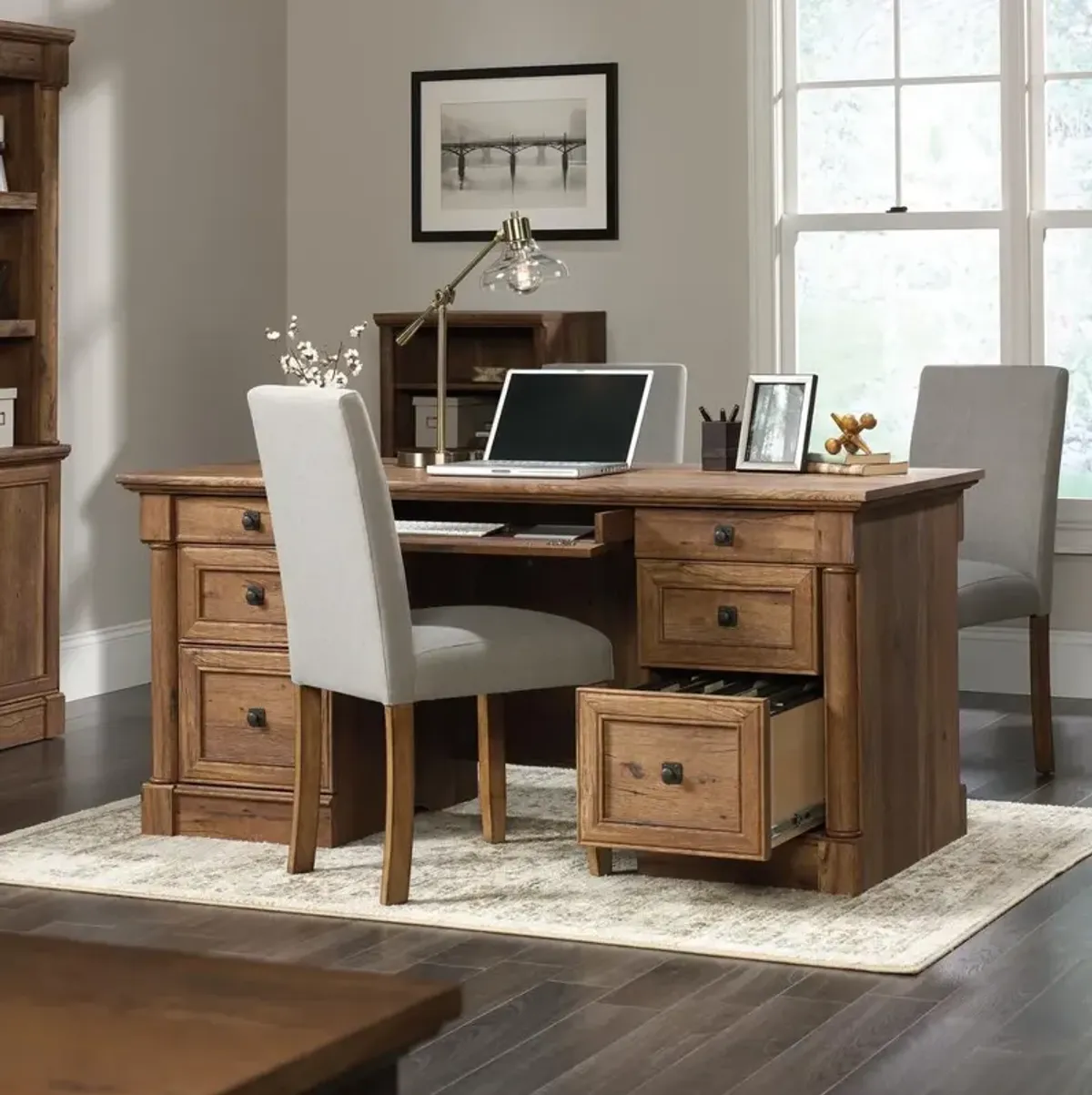 Sauder Palladia Executive Desk