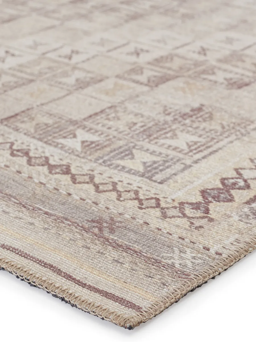 Harman By Katelester Davina Tan/Taupe 9' x 12' Rug