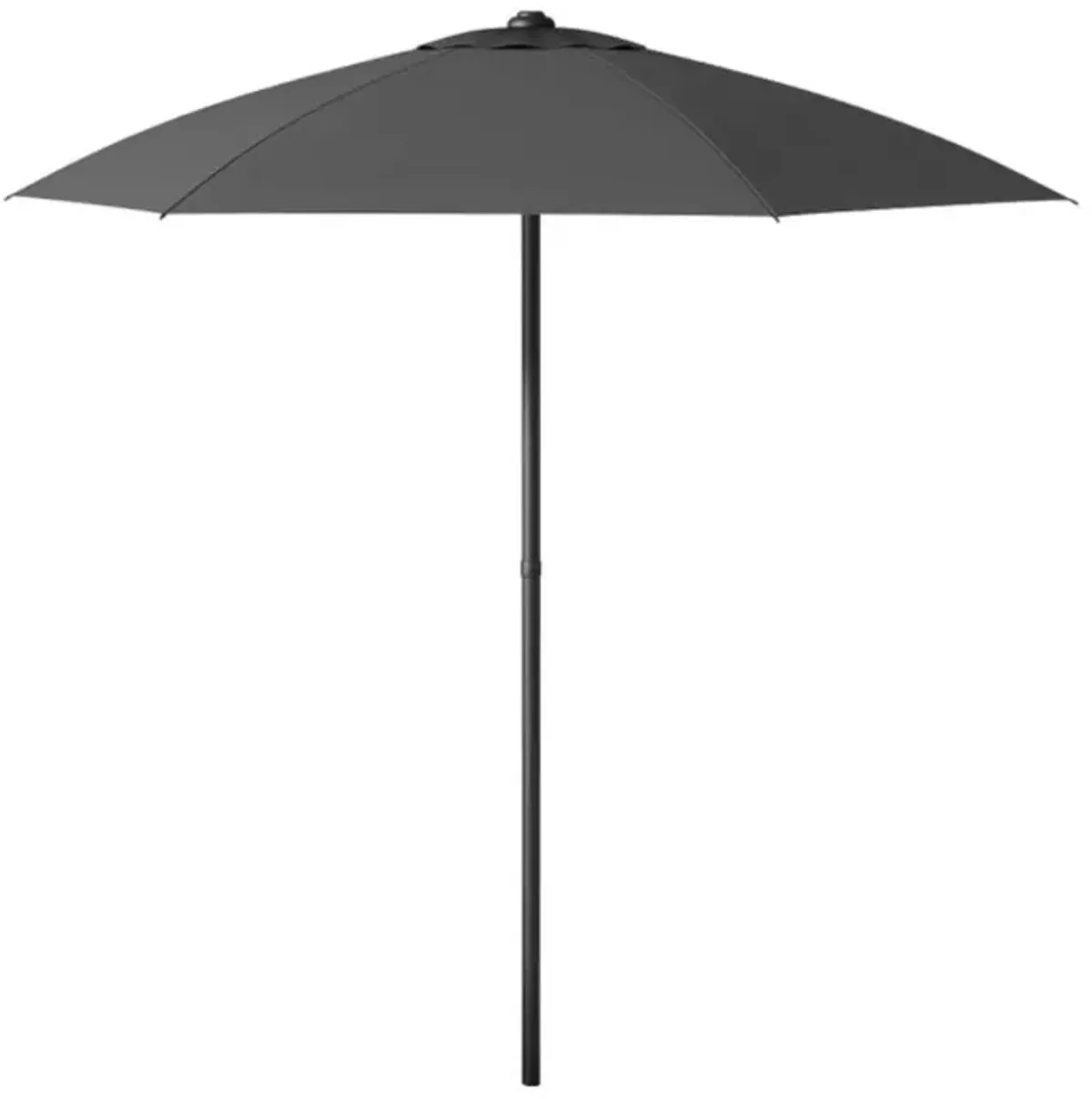 Hivvago 6.8 FT Patio Umbrella with Air Vent and Metal Ribs