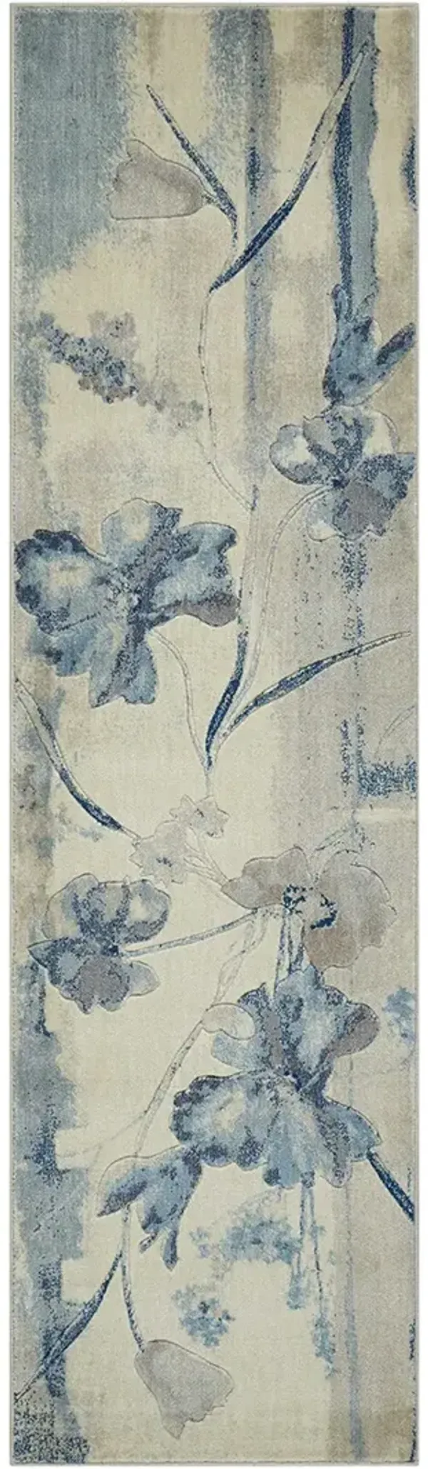 Somerset ST18 Ivory/Blue 2' x 5'9" Rug