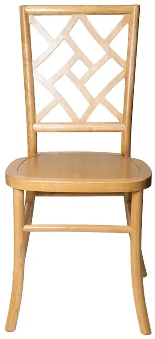 Set Of 1 Mosaic Dining Chair - Tinted Raw