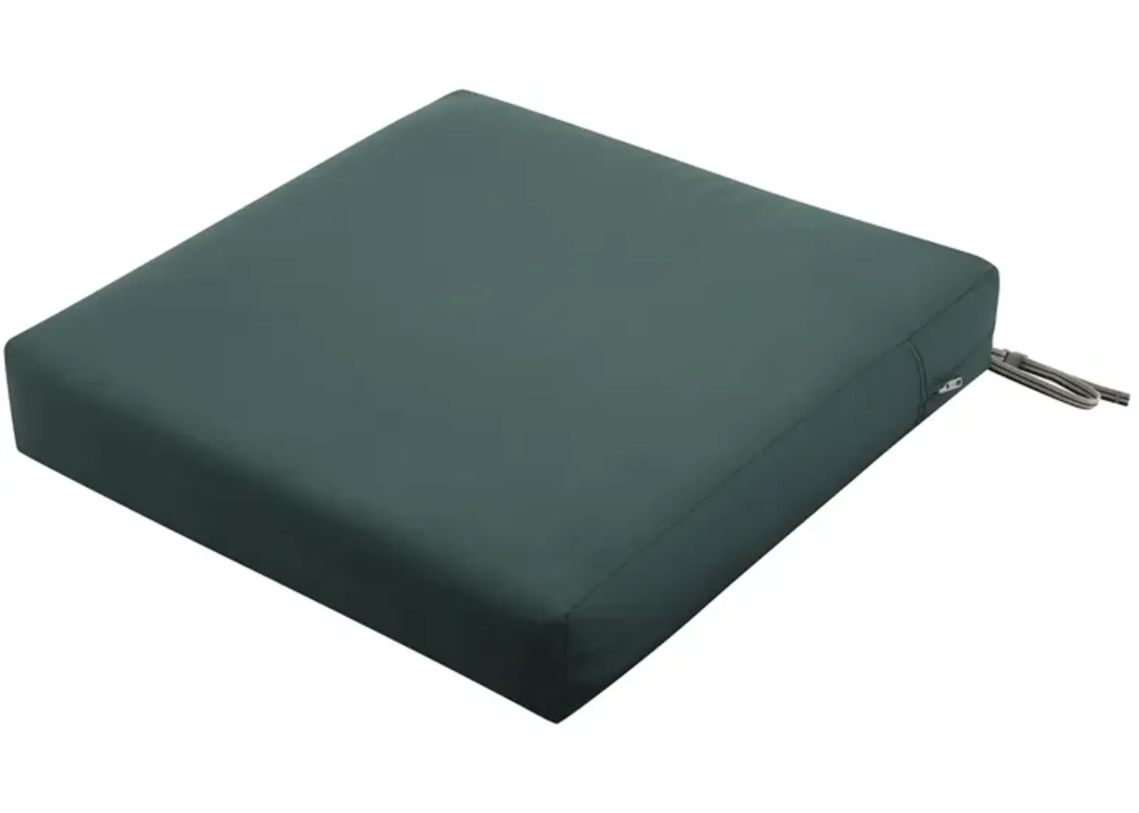 Classic Accessories Ravenna Seat Cushion, 21"W x 19"D x 5"Thick, Mallard Green