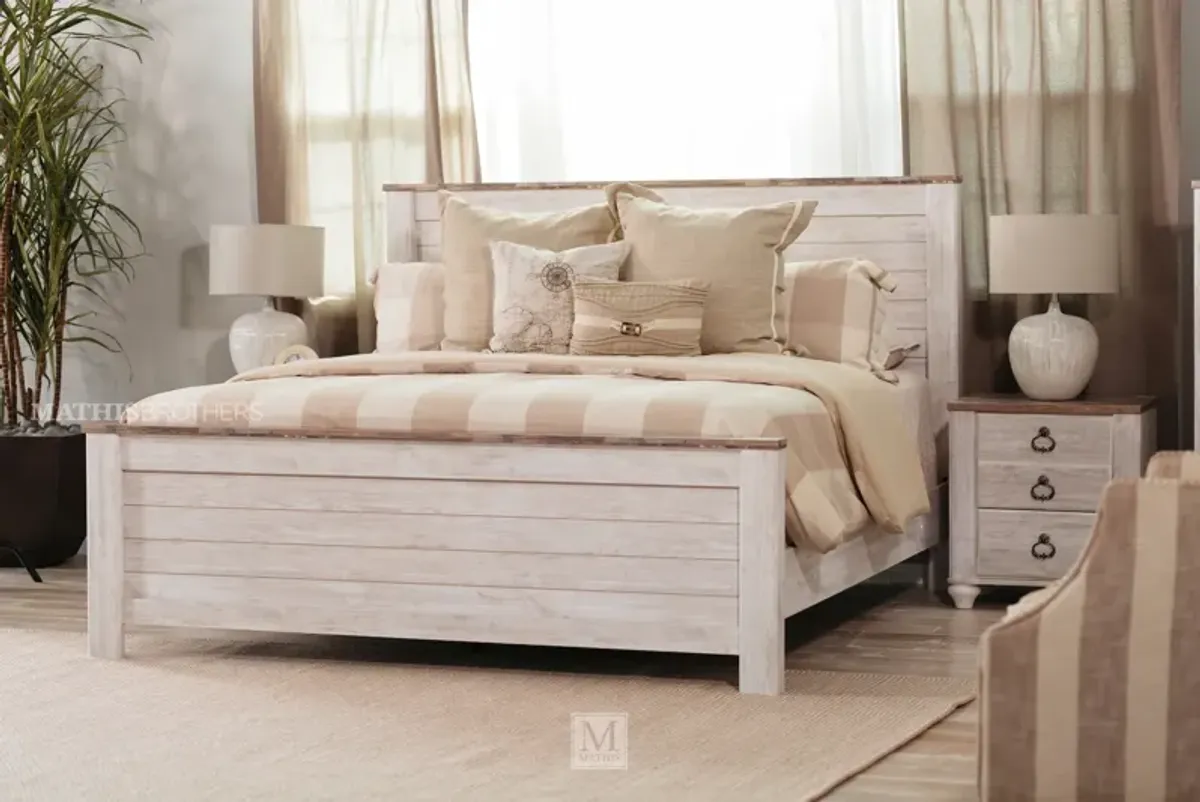 Willowton King Panel Bed