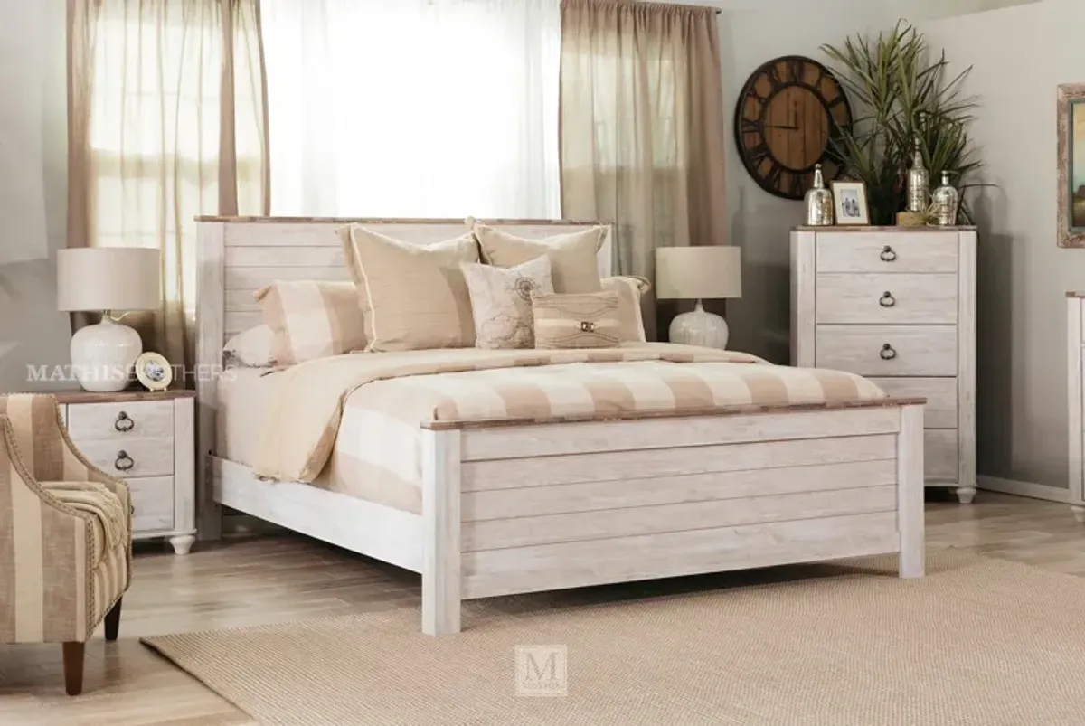 Willowton King Panel Bed