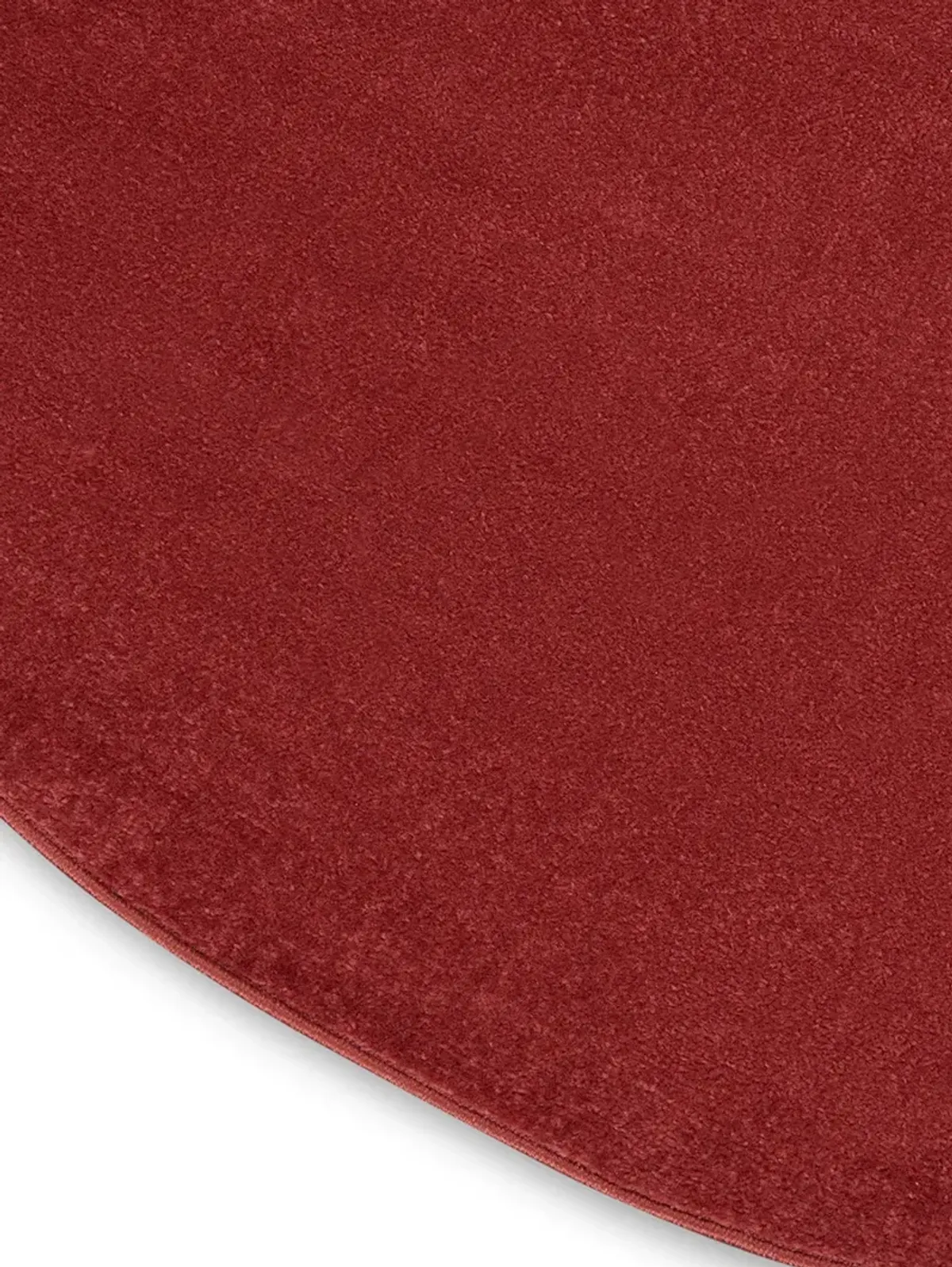 Nourison Essentials NRE01 Brick Red 8' x Round Rug