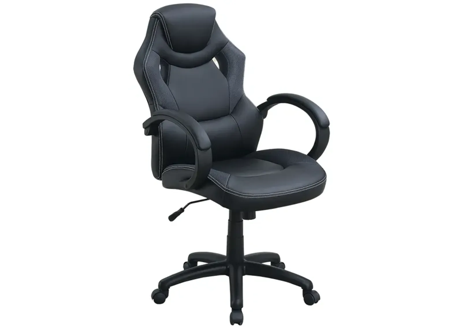 Adjustable Heigh Executive Office Chair, Black