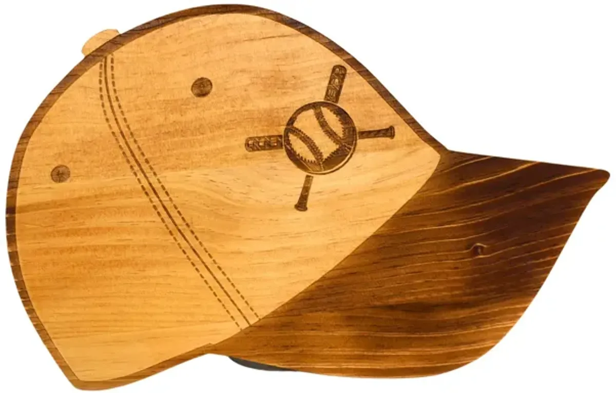 Baseball Cap Wood Board - 16" x 10.5"