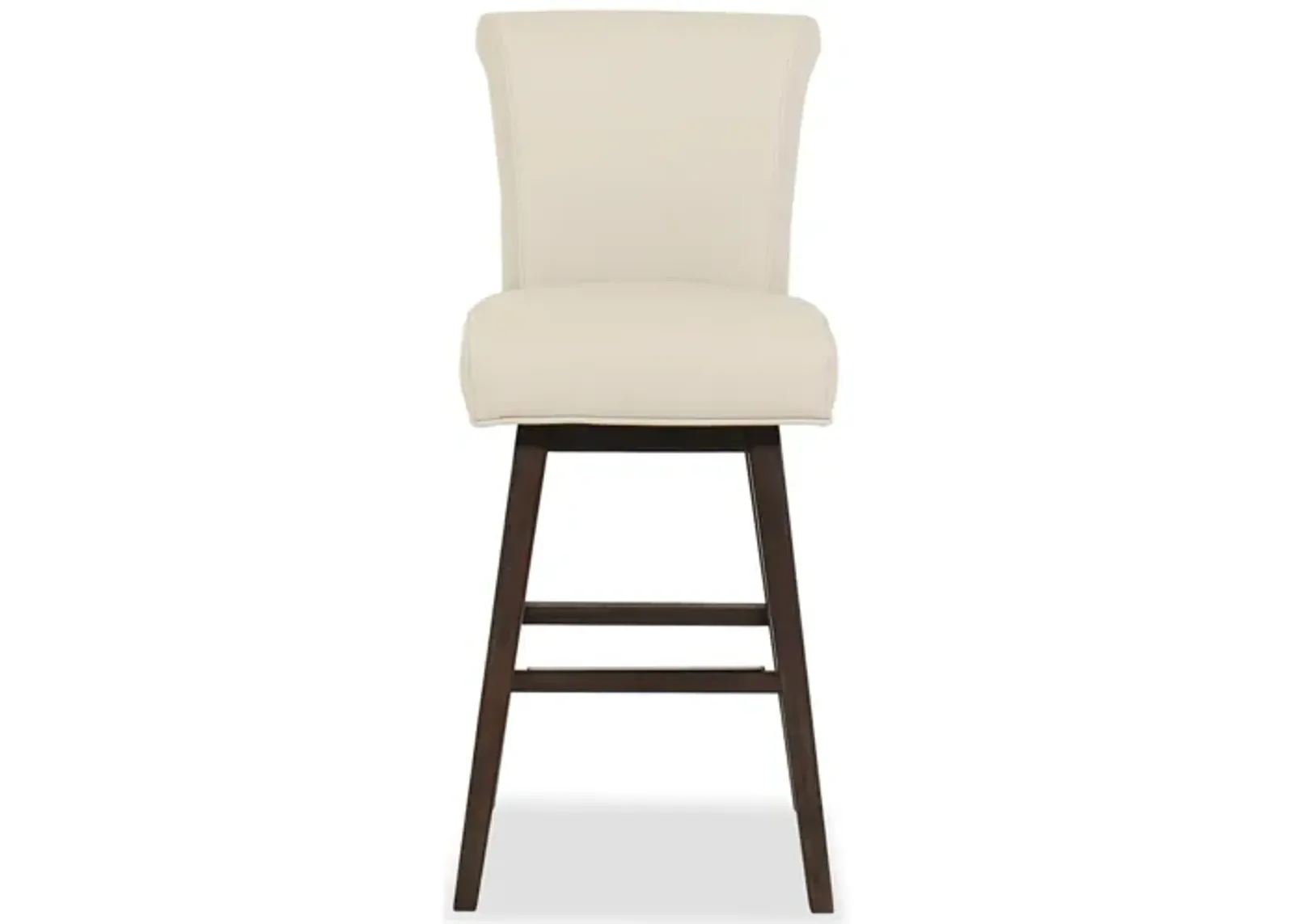 Cream Swivel Bar Stool