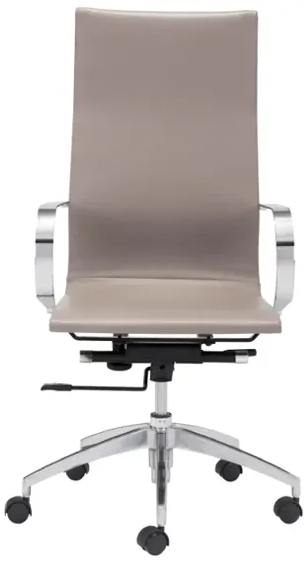 Glider High Back Office Chair Taupe